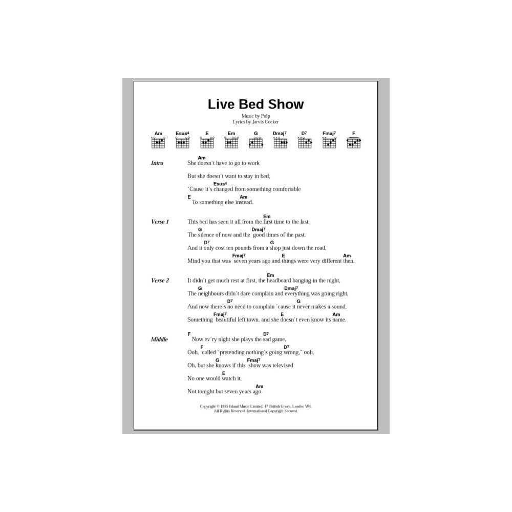 Live Bed Show