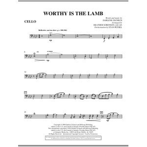 Worthy Is The Lamb - Cello