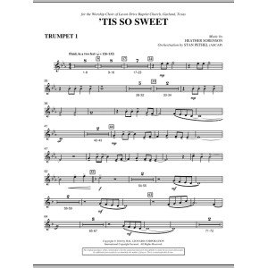 'Tis So Sweet - Bb Trumpet 1