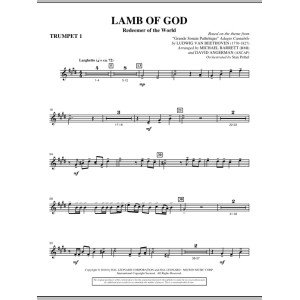 Lamb Of God (Redeemer Of The World) - Bb Trompete 1