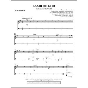 Lamb Of God (Erlöser der Welt) - Percussion 1 & 2