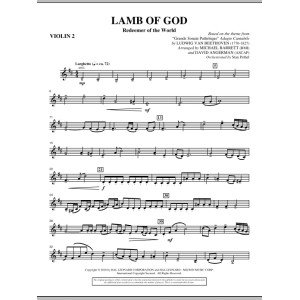 Lamb Of God (Redeemer Of The World) - Violine 2