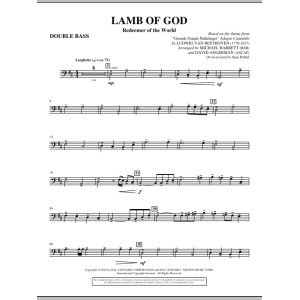 Lamb Of God (Erlöser Der Welt) - Kontrabass