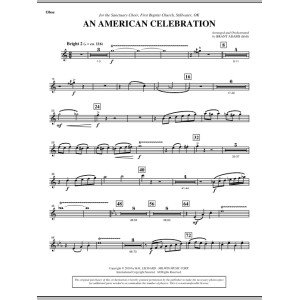 An American Celebration - Oboe