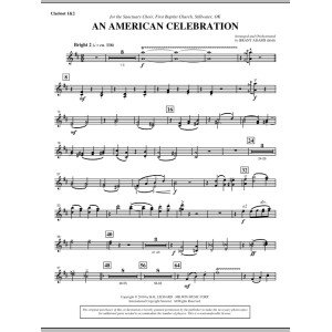 An American Celebration - Bb Clarinet 1,2