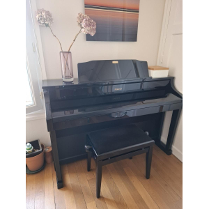 Roland Piano numérique HP-508 finition ébène poli