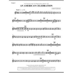 An American Celebration - Bb Trumpet 1