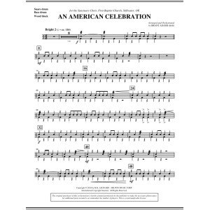 An American Celebration - Snare Drum/Bass Drum