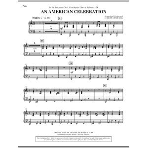 An American Celebration - Piano