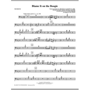 Blame It On The Boogie - Trombone