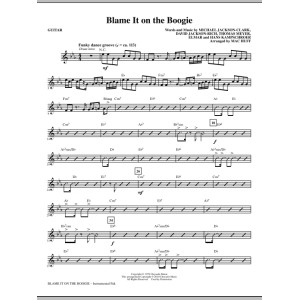 Blame It On The Boogie - Gitarre