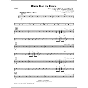Blame It On The Boogie - Drums