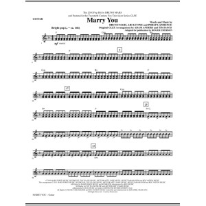 Marry You - Guitar