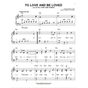 To Love And Be Loved