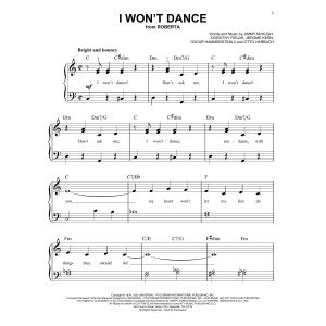 I Won't Dance