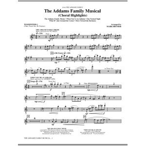 The Addams Family Musical (Choral Highlights) - Woodwind I