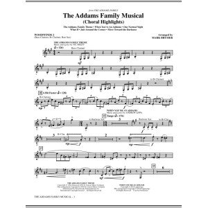 The Addams Family Musical (Choral Highlights) - Woodwind II