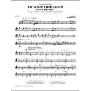 The Addams Family Musical (Choral Highlights) - Guitar