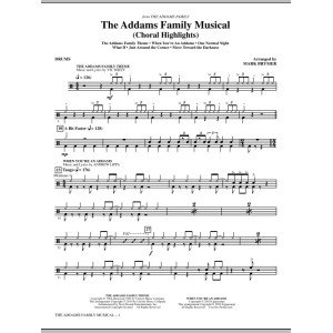 The Addams Family Musical (Choral Highlights) - Drums