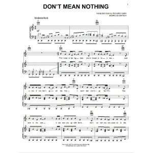 Don't Mean Nothing