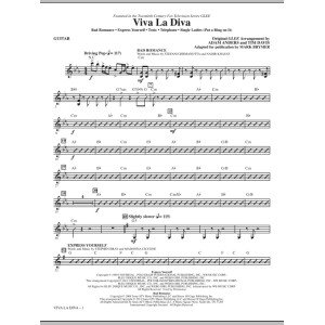 Viva La Diva! (Medley featuring Songs from Glee) - Guitar