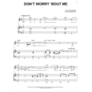 Don''t Worry ''Bout Me