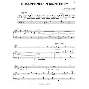 It Happened In Monterey