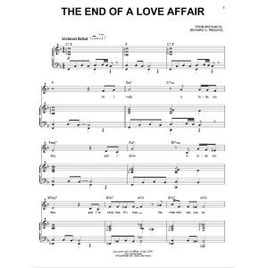 The End Of A Love Affair