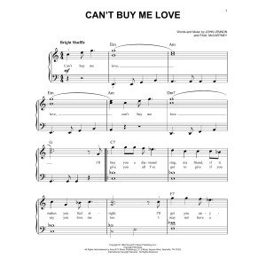 Can't Buy Me Love