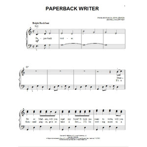 Paperback Writer