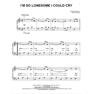 I'm So Lonesome I Could Cry
