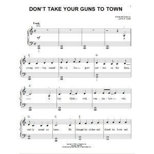 Don't Take Your Guns To Town