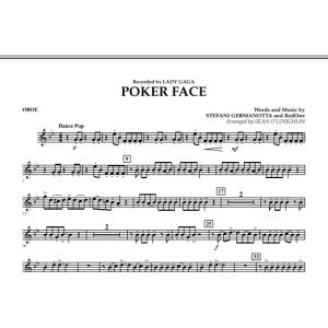 Poker Face - Oboe