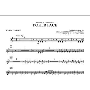 Poker Face - Eb Alto Clarinet