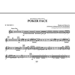 Poker Face - Bb Trumpet 1