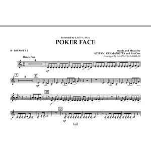 Poker Face - Bb Trumpet 2