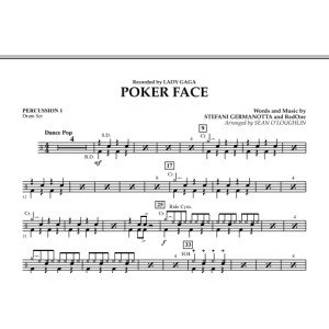 Poker Face - Percussion 1