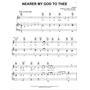 Nearer My God To Thee