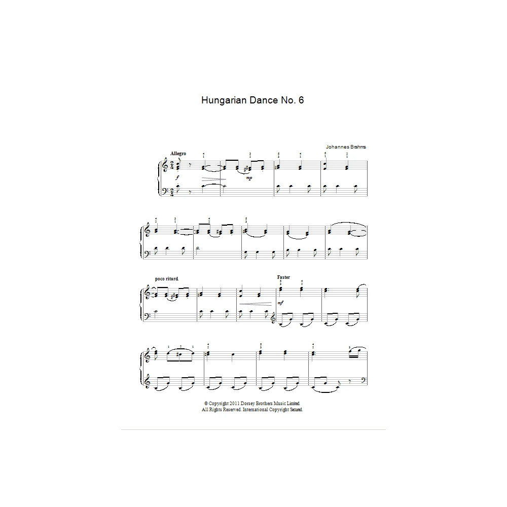 Hungarian Dance No. 6