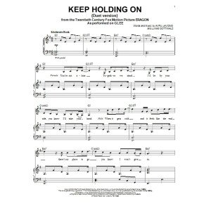 Keep Holding On (Gesangsduett)