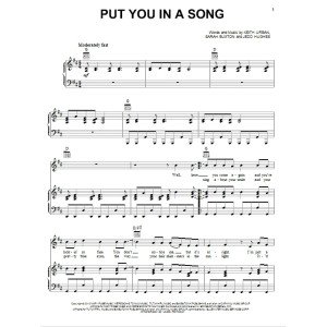 Put You In A Song