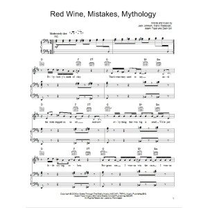 Red Wine, Mistakes, Mythology