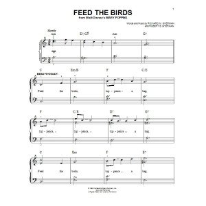Feed The Birds (Tuppence A Bag) (from Mary Poppins: The Musical)