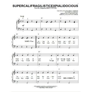 Supercalifragilisticexpialidocious (from Mary Poppins)