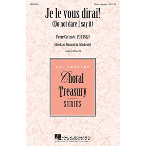 Je Le Vous Dirai