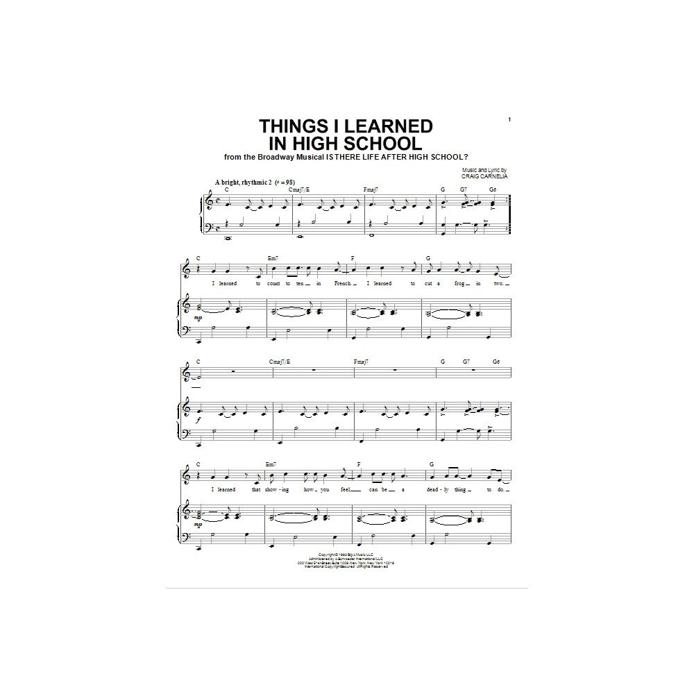 Things I Learned In High School