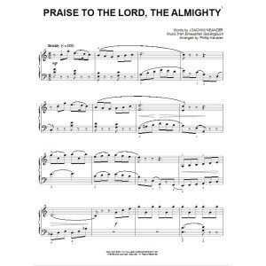 Praise To The Lord, The Almighty [Classical version] (arr. Phillip Keveren)