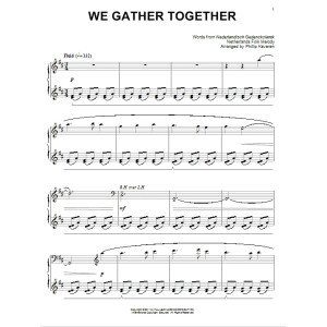 We Gather Together [Classical version] (arr. Phillip Keveren)