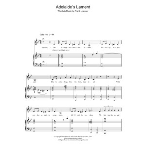 Adelaide's Lament (from Guys And Dolls)