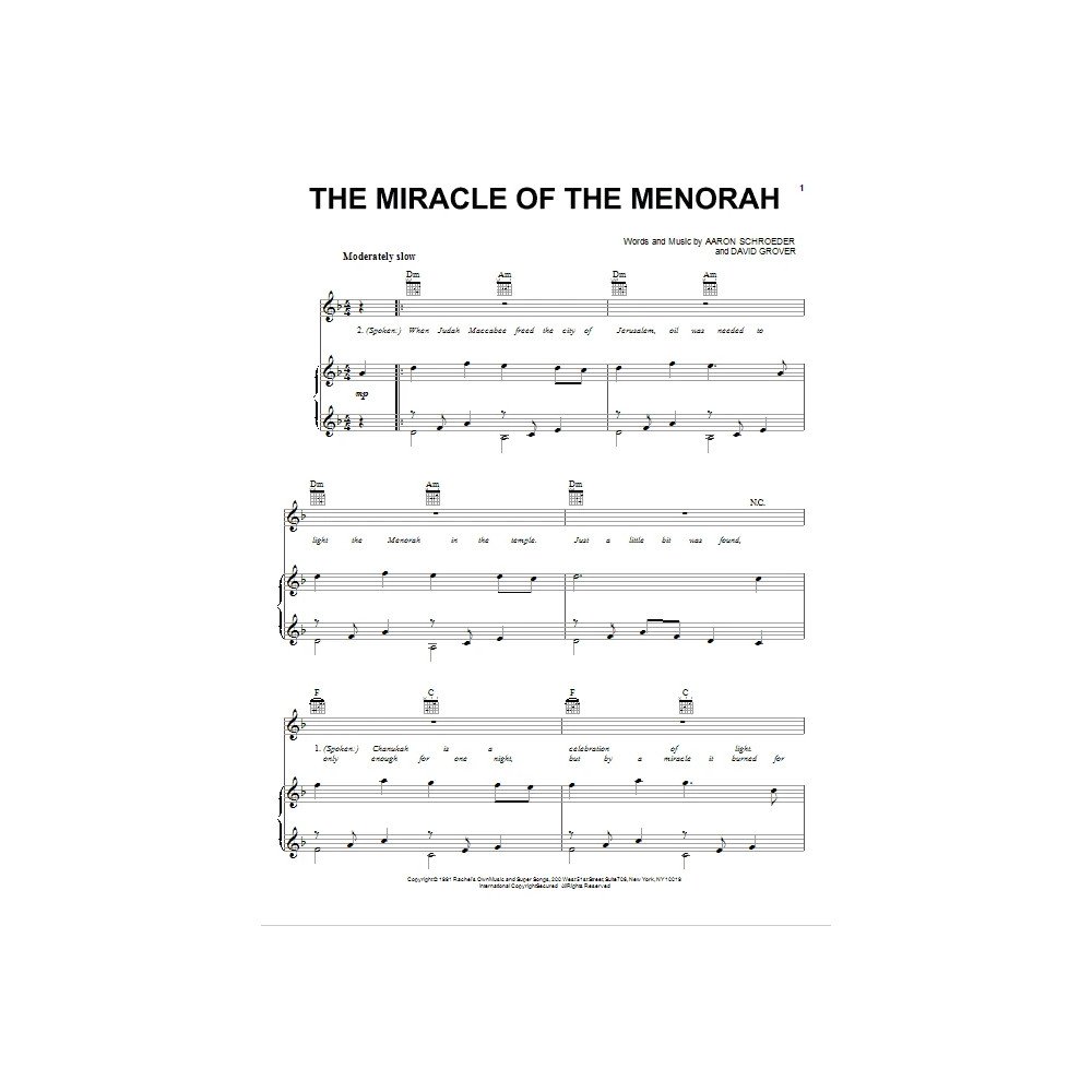 The Miracle Of The Menorah